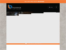 Tablet Screenshot of lbinsurance.com